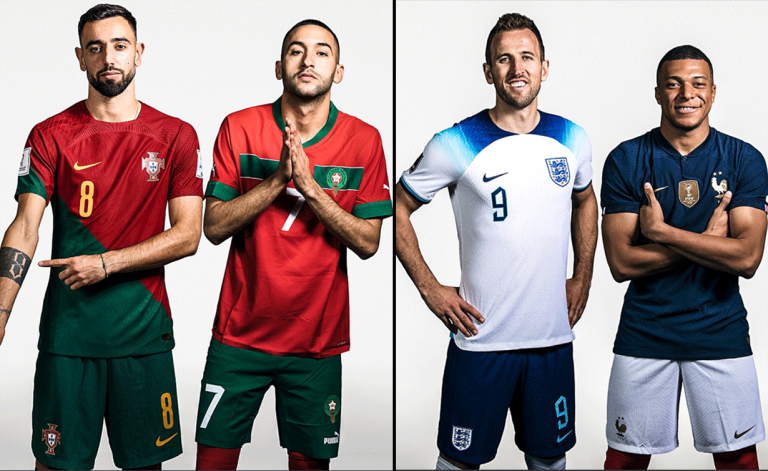 विश्वकपमा आज २ क्वाटरफाइनल : पोर्चुगल र मोरक्को तथा इंग्ल्याण्ड र फ्रान्स भिड्दै