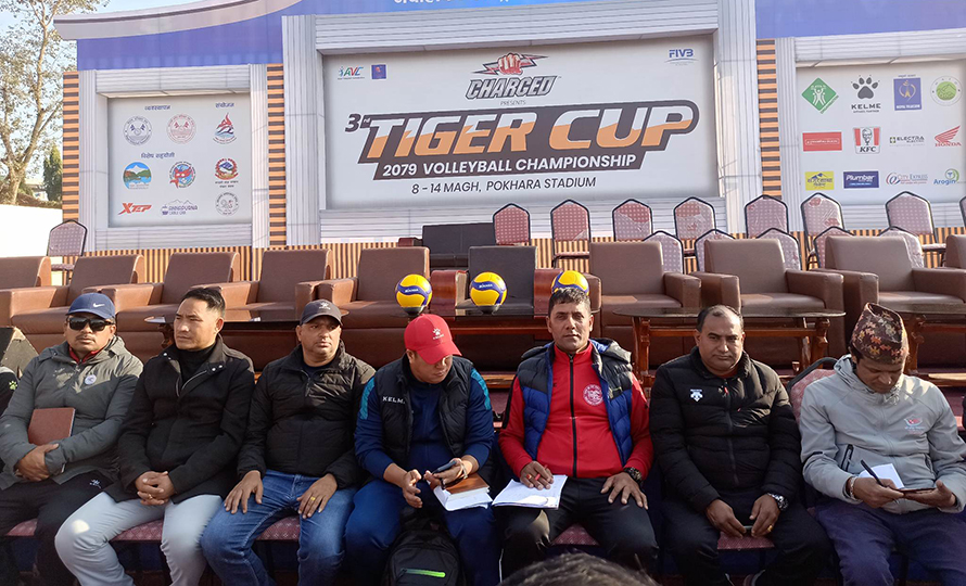 तेस्रो टाइगर कप भलिबल : उद्घाटन खेलमा आर्मी र न्यू डायमन्ड भिड्दै  – HamroAwaj