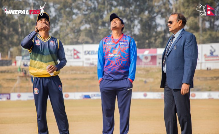 नेपाल टी-२० लिगमा काठमाडौंको चौथो जित, विराटनगरको प्लेअफ पुग्ने सम्भावना न्यून