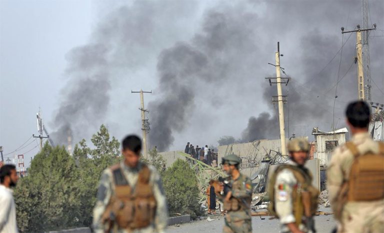 काबुलको सैन्य हवाई अड्डामा आत्मघाती विष्फोट