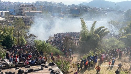 आन्तरिक उडानकै ठूलो जहाज दुर्घटना, पहिलो एटीआर