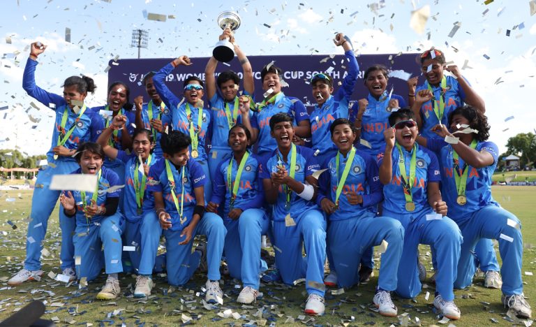 भारतले जित्यो पहिलो संस्करणको यू-१९ महिला टी-२० विश्वकपको उपाधि