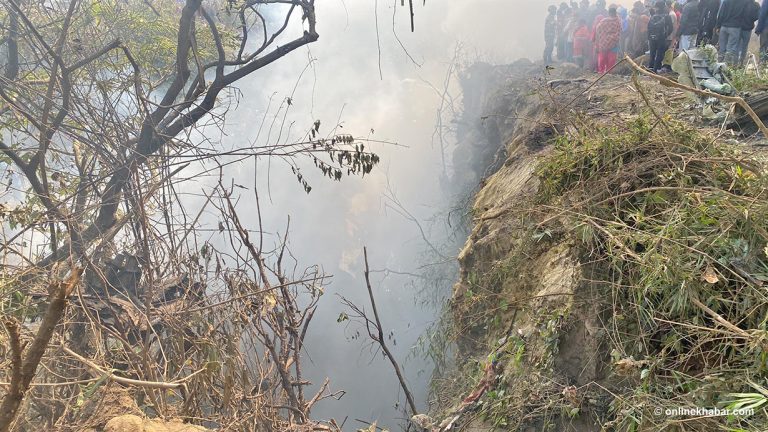 पोखरा विमान दुर्घटना अपडेट : घटनास्थलबाट ३२ जनाको शव निकालियो