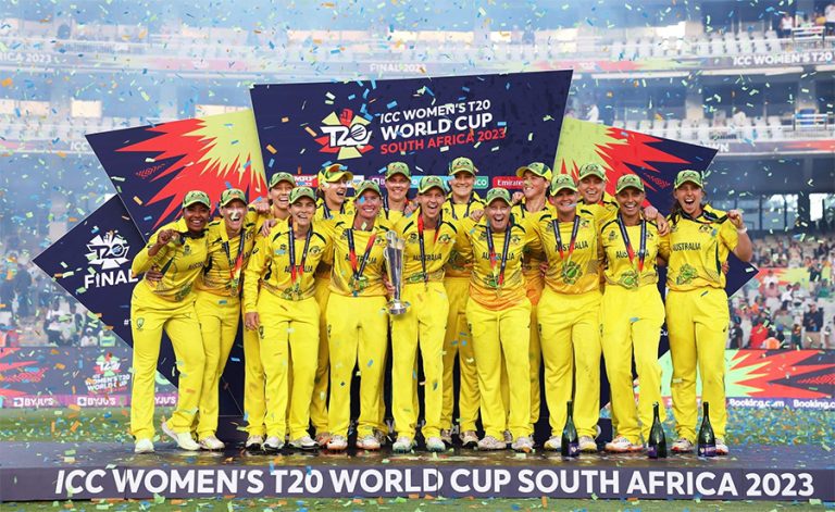 अष्ट्रेलियाले छैटौं पटक जित्यो महिला टी-२० विश्वकप उपाधि
