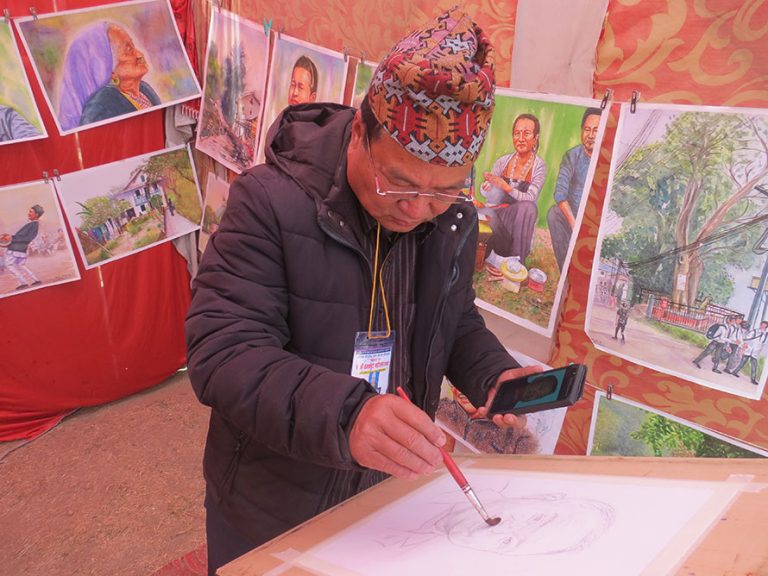 सोखमै सीमित मोफसलको चित्रकला