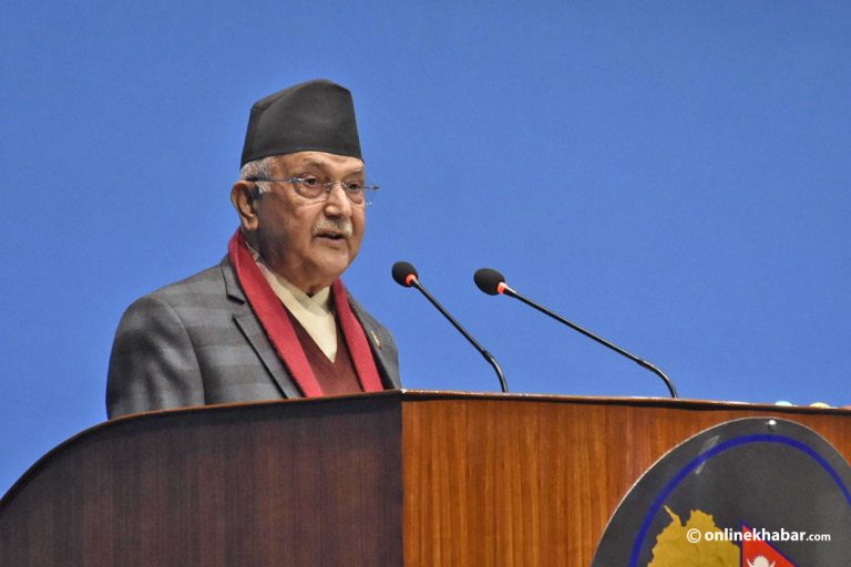 बुढो बाघको कथा सुनाउँदै ओलीले कांग्रेसलाई भने : सुनको बाला टिप्न कोही जाने छैनन्