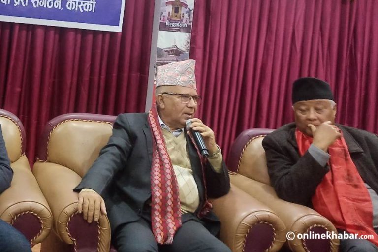 एमालेले राष्ट्रपति पाए देश बर्बाद हुन्छ : माधव नेपाल