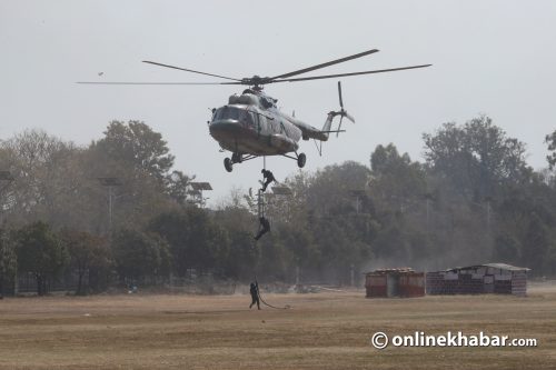 टुँडिखेलमा सेना दिवसको हर्ष बढाइँ (तस्वीरहरु)