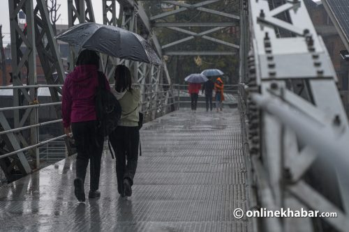 काठमाडौंसहित देशका केही ठाउँमा वर्षा   