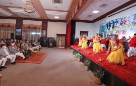 सांसदको सम्मानमा राष्ट्रपति कार्यालयमा सांस्कृतिक कार्यक्रम