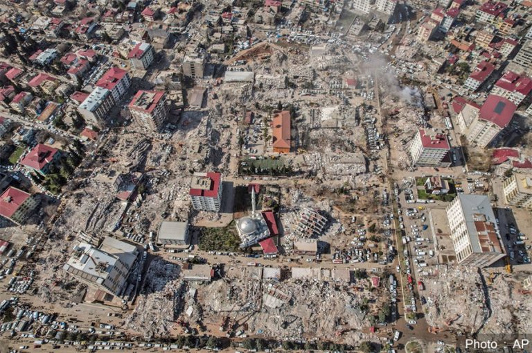 टर्की र सिरियामा भूकम्पमा परी मृत्यु हुनेको संख्या ४१ हजार नाघ्यो