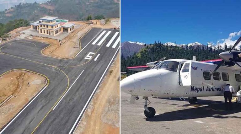 रेसुंगा विमानस्थलमा नियमित उडान हुने, बुधबार नेपाल एयरलाइन्स जाँदै