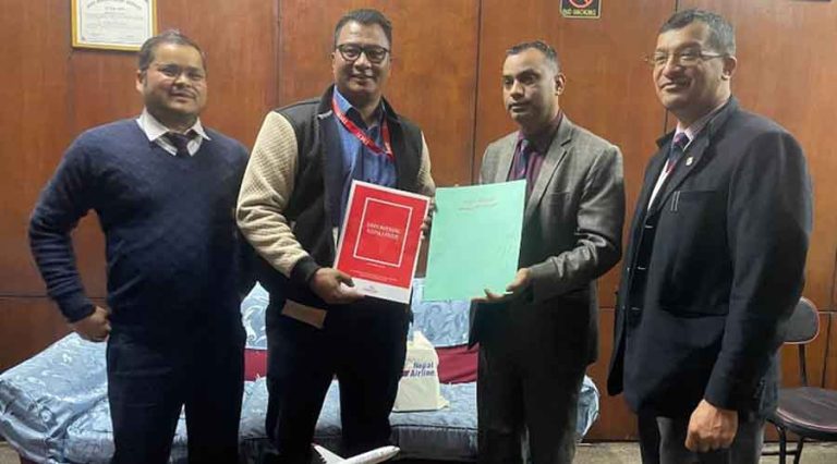 आईएमई पे र नेपाल एयरलाइन्सबीच भुक्तानीसम्बन्धी सम्झौता