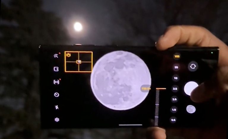 सामसुङको नयाँ स्मार्टफोनले खिच्यो चन्द्रमाको तस्वीर, एलन मस्कसमेत दंग