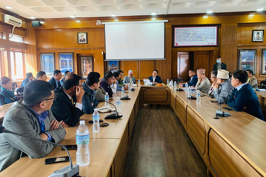 पर्यटन मन्त्रालय मातहतका कार्यक्रम अब होटलमा नहुने