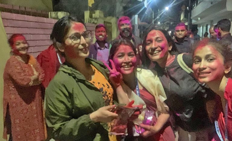 स्ववियु चुनावको परिणामलाई लिएर वीरगञ्ज नर्सिङ क्याम्पसमा नेविसंघको तालाबन्दी
