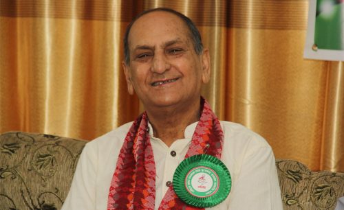जगदम्बाश्री पुरस्कार गीतकार किरण खरेललाई 
