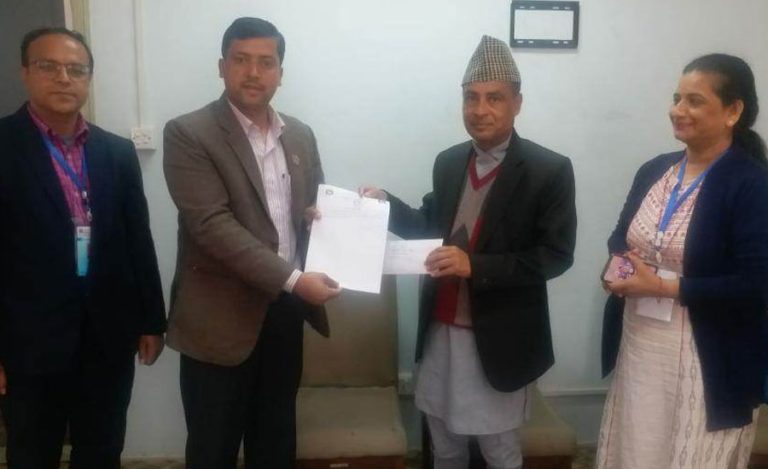 राष्ट्रपतिको निर्वाचनमा नेम्वाङको खर्च साढे १६ हजार
