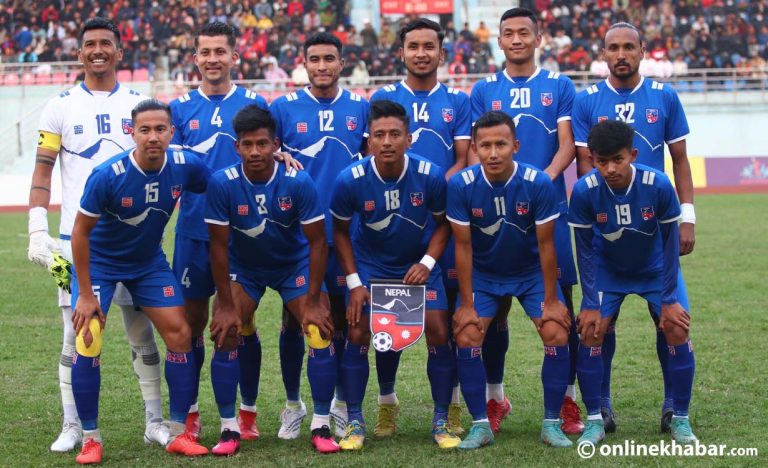 भुटानसँग पहिलो हाफमा नेपाल १-० ले पछि