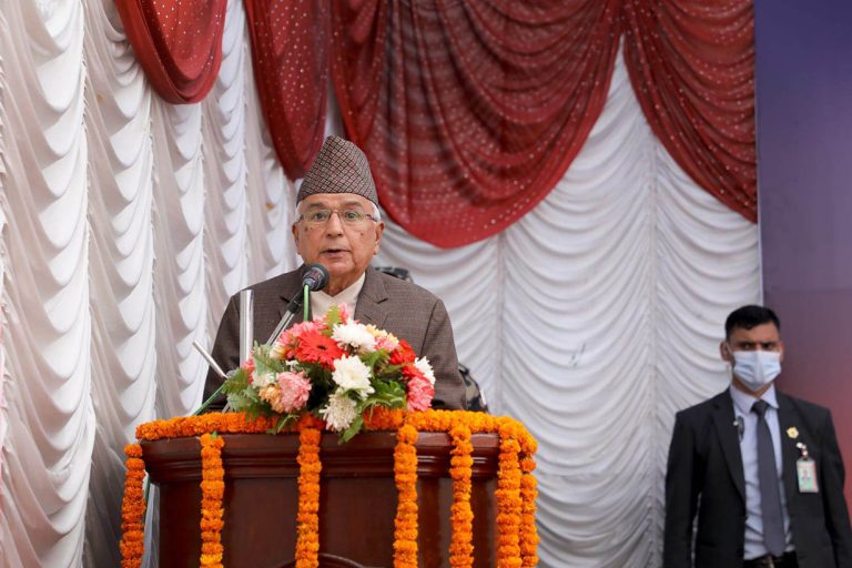 मूलधारबाट वञ्चित नागरिक नै लोकतन्त्रको सच्चा पहरेदार : राष्ट्रपति पौडेल