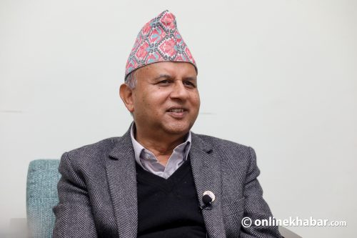 ओली सरकार निराशालाई चिर्दै विकास-निर्माणमा तल्लीन छ : महासचिव पोखरेल