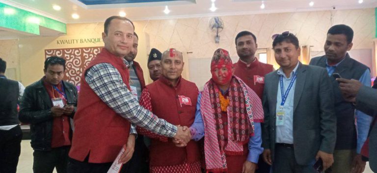 एकीकृत अखिल नेपाल शिक्षक संगठनको अध्यक्षमा पुन: शंकर अधिकारी