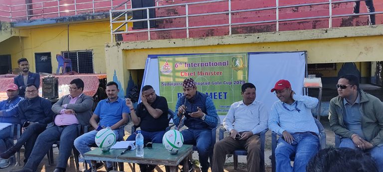 मुख्यमन्त्री सुदूरपश्चिम खप्तड गोल्डकपको भाेलिदेखि