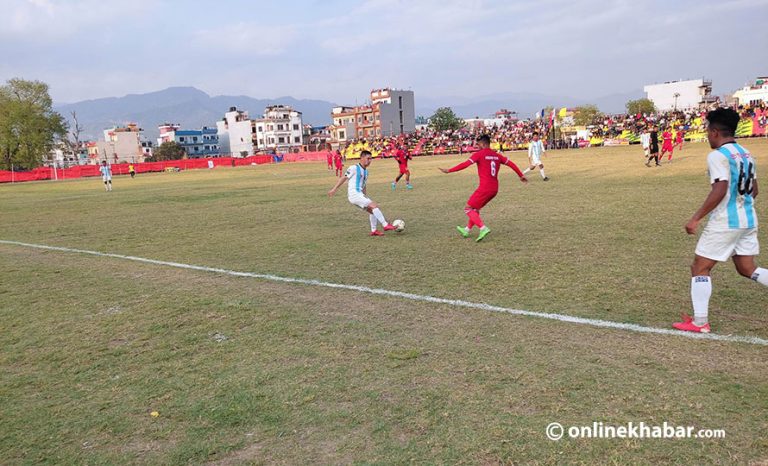 तिलोत्तमा गोल्डकपको उपाधिका लागि मनाङ र सुदूरपश्चिम भिड्‍ने