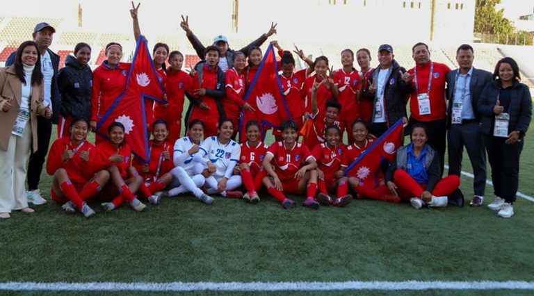 यू-२० महिला एसियन कप : दोस्रो चरणमा चीनसँगै नेपाल समूह बी मा