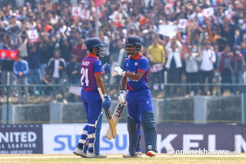 एक महिनामा फेरियो नेपाल क्रिकेट