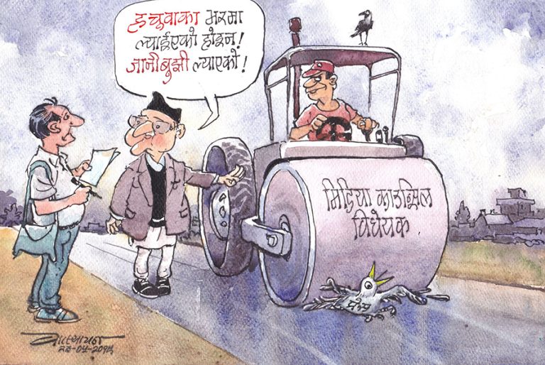 समले साल्भाडोरसँग दाँजेका व्यंग्यचित्रका बादशाह