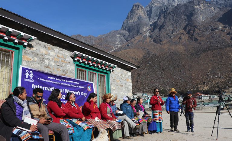 विश्वकै अग्लो स्थानमा नारी दिवस : जलवायु परिवर्तन र महिला अधिकारको वकालत