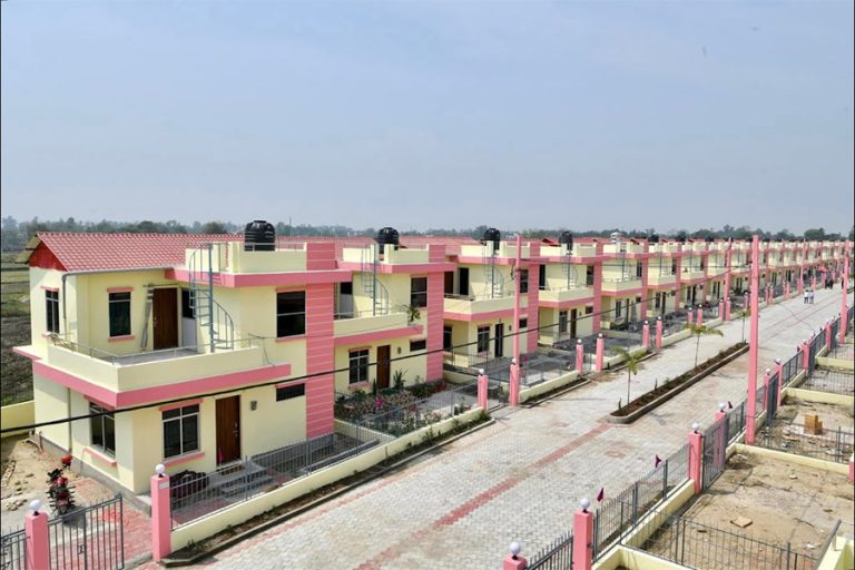 दमकमा सहकारीले बसायो नमुना बस्ती