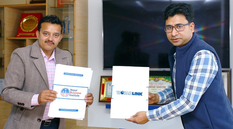 बिजनेस समिटको टाइटल स्पोन्सरमा वर्ल्ड लिंक कम्युनिकेसन