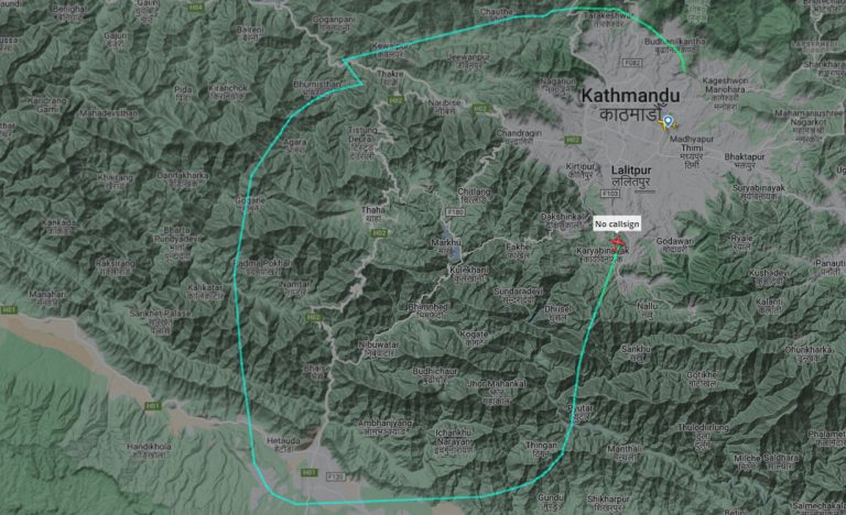 काठमाडौंबाट भैरहवा उडेको श्री एयरलाइन्सको जहाजमा आगो, आकस्मिक अवतरणको तयारी