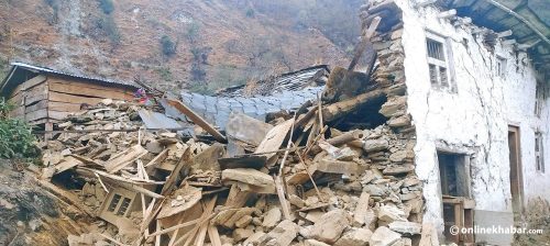महाभूकम्प कुरिरहेको पश्चिम नेपाल