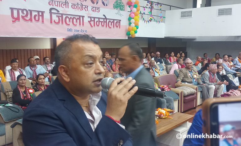 ओलीलाई जस्तो अनुकूल अवस्था प्रचण्डलाई छैन : गगन थापा