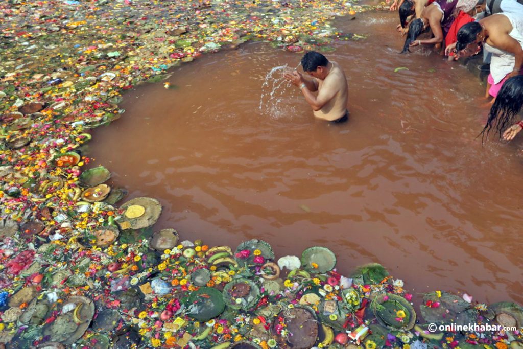 मातातीर्थमा आमाको सम्झना