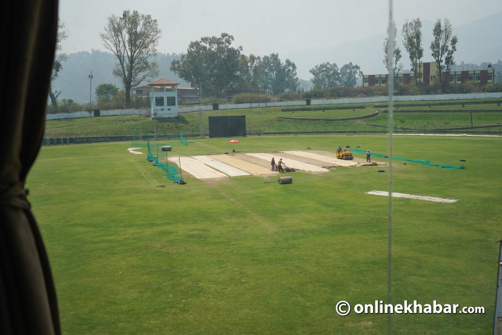 त्रिभुवन विश्वविद्यालय क्रिकेट मैदानलाई अन्तर्राष्ट्रियस्तरको बनाइने