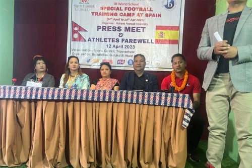 स्वस्तीश्री गुरुकुलमा खेलाडीले स्पेनमा विशेष प्रशिक्षण गर्ने