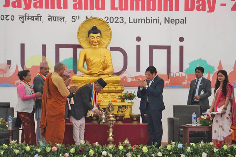 वृहत्तर लुम्बिनी गुरुयोजना थालनी गर्न तत्पर छौं : प्रधानमन्त्री
