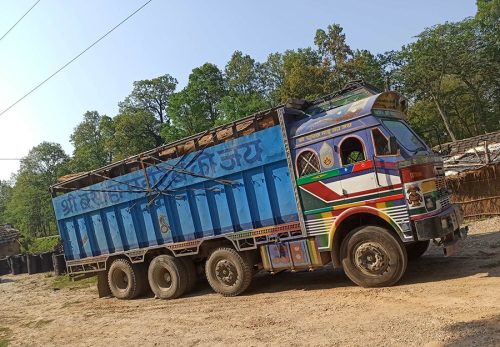 महोत्तरीबाट २ ट्रक सालको काठ बरामद