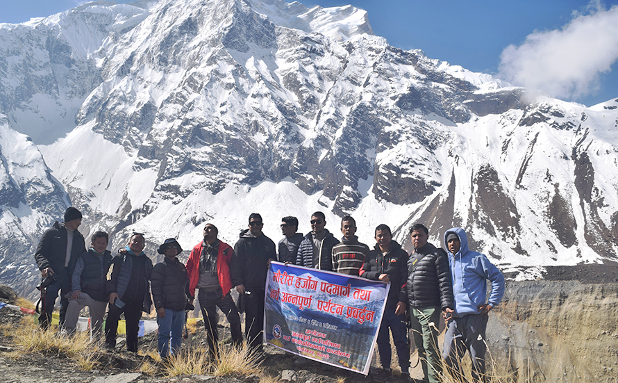 मौरिस हर्जोग पदमार्गमा पर्यटक भित्र्याउन सक्रियता बढ्यो