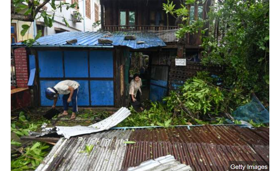 मोखा चक्रवात : म्यानमारमा ५ जनाको मृत्यु, बंगलादेशमा हजारौं घर भत्किए