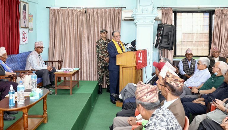 भारत जानुअघि प्रचण्डको संकल्प : नराम्रो गरेर नआउने