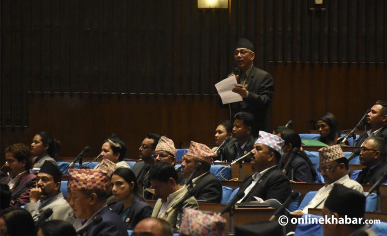 प्रतिनिधि सभामा प्रेम सुवालले धानेको प्रश्नोत्तर कार्यक्रम