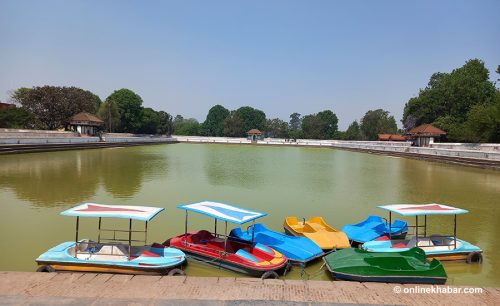 माछाको आवाज हराएको भक्तपुरको सिद्धपोखरी