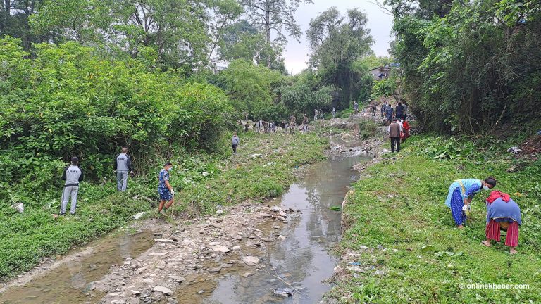 पोखरामा फिर्केखोलाको मापदण्ड ६ मिटर कायम, ३०० संरचना भत्काउनुपर्ने