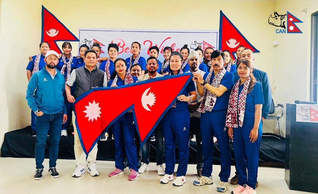 मलेसियासँग टी-२० शृखंला खेल्न नेपाली महिला टोलीको बिदाइ  – HamroAwaj