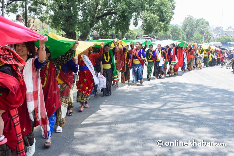 खामभाषी मगरहरूले मनाए टुँडिखेलमा भूमे पर्व (तस्वीरहरु )